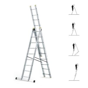 Échelle extensible à 3 sections 10,20m psbv202