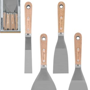 Kit couteau simple manche bois 5 pièces Rollingdog 50361