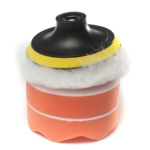 Kit disque et laine polisseur D 150mm