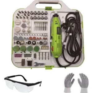Kit d’outils rotatifs pour mini &#8211; meuleuse 163 pcs