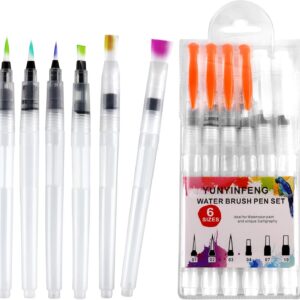 Stylo à peinture de retouche 6 pièces